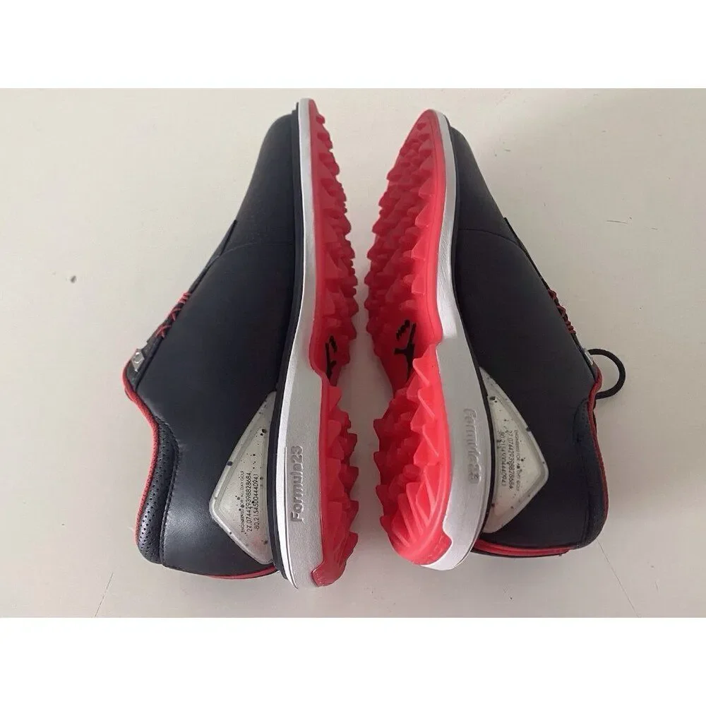 Men’s Sz 8 Nike Air Jordan ADG 5 Low Spikeless‎ Golf Shoe Black Red FQ7874-001